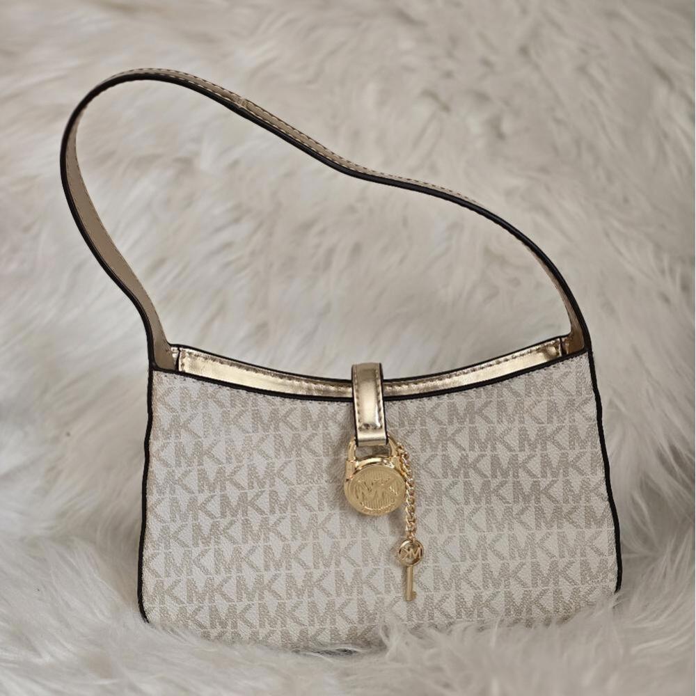 Michael Kors Lyra Small Leather Pochette